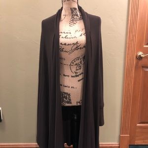 Long Brown Duster Sweater